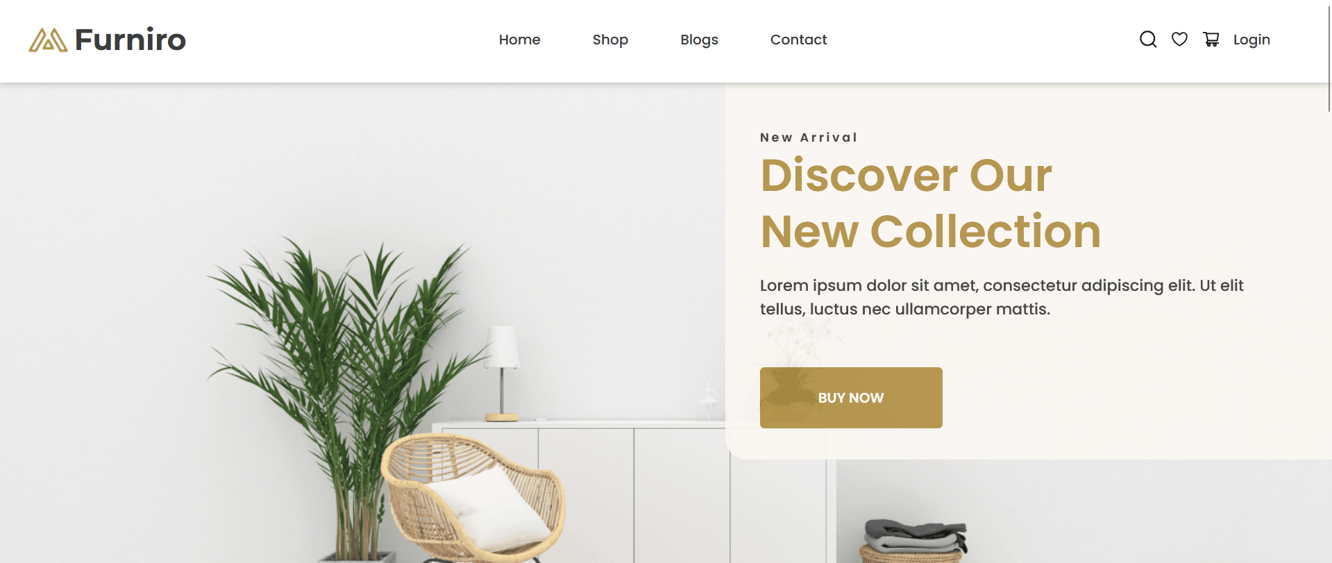 Furniro - E-Commerce Furniture Store