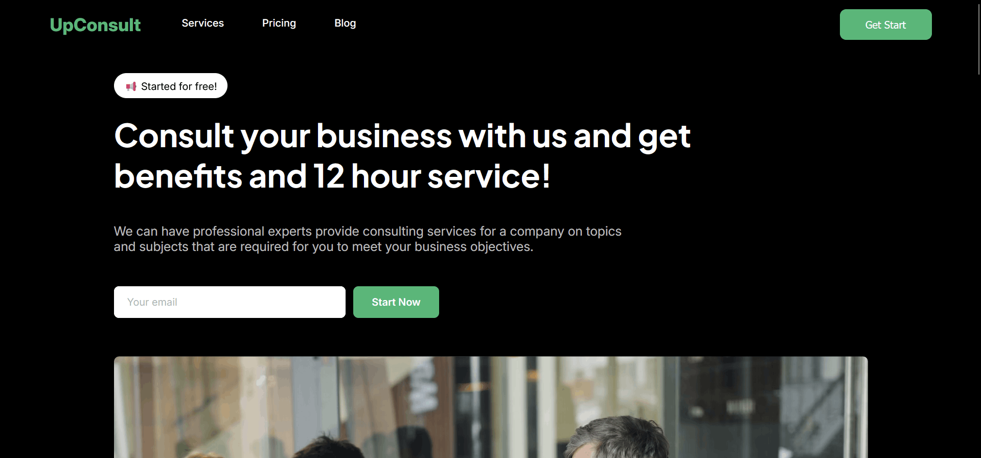 Up Consultancy — Business Services
