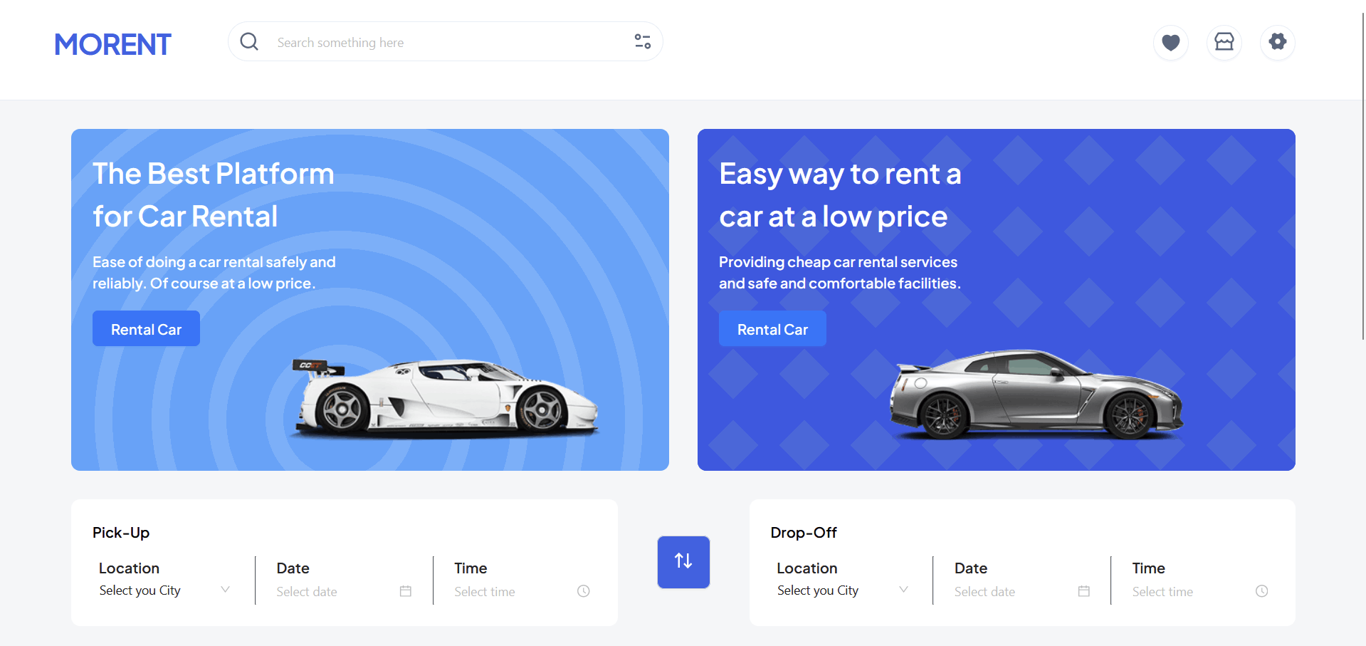 Morent - Car Rental Management